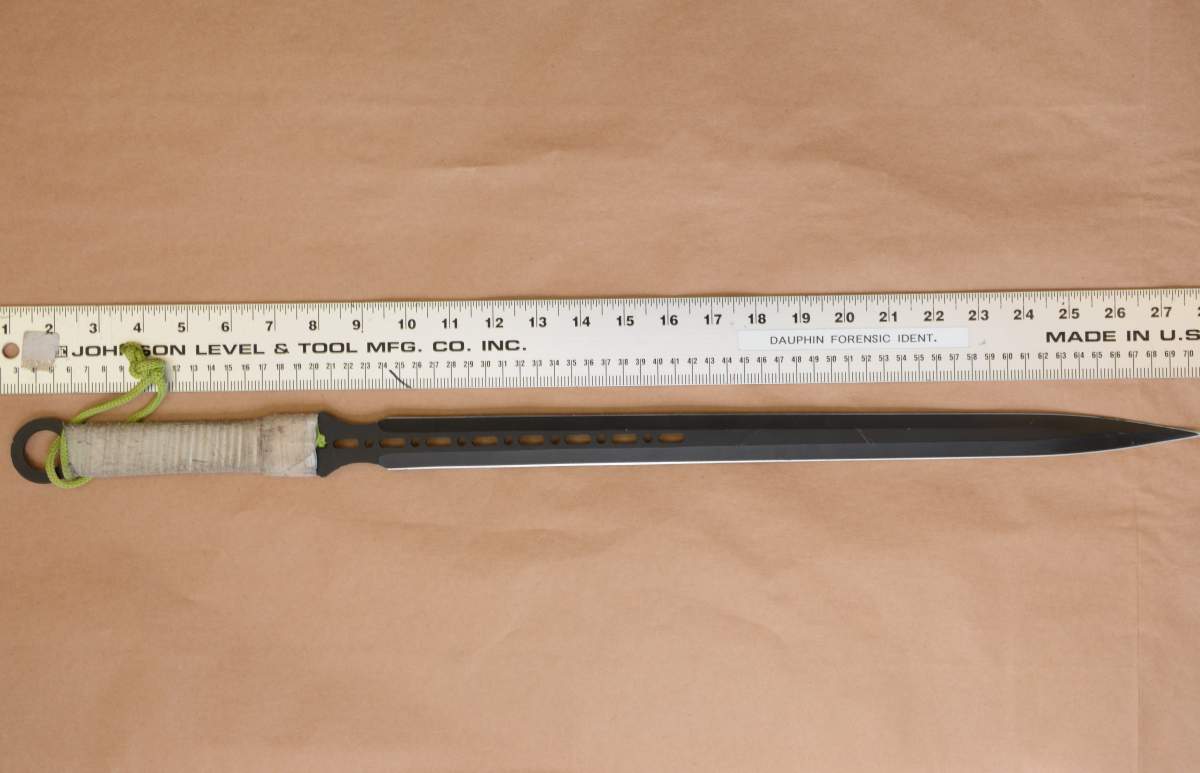 Seized Sword .