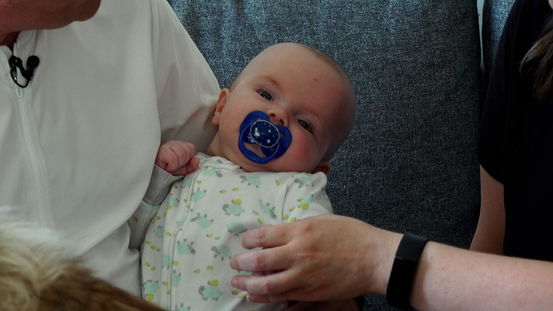 Elliot Quinlan, son of Fryer and Quinlan in Maple Ridge