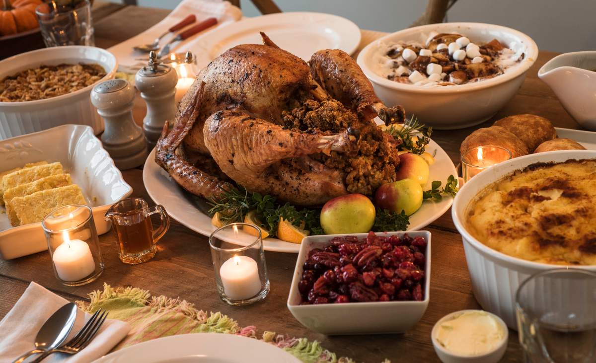 Thanksgiving food