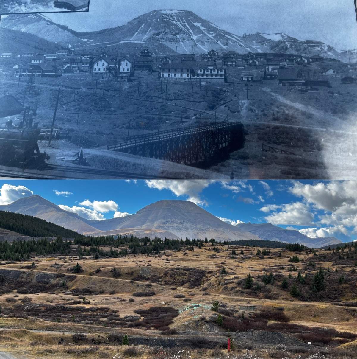 Mountain Park then vs now