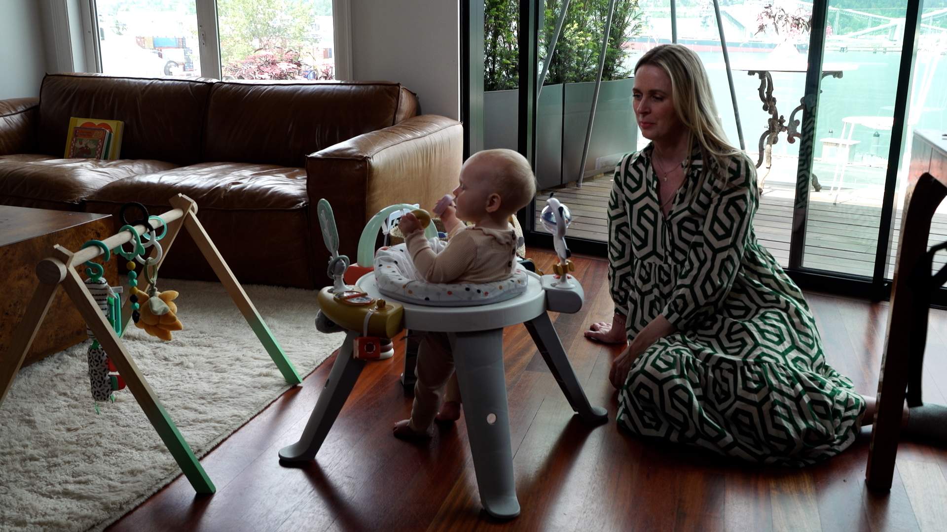 Tiffany Soper and her daughter, Byrdie, in Vancouver