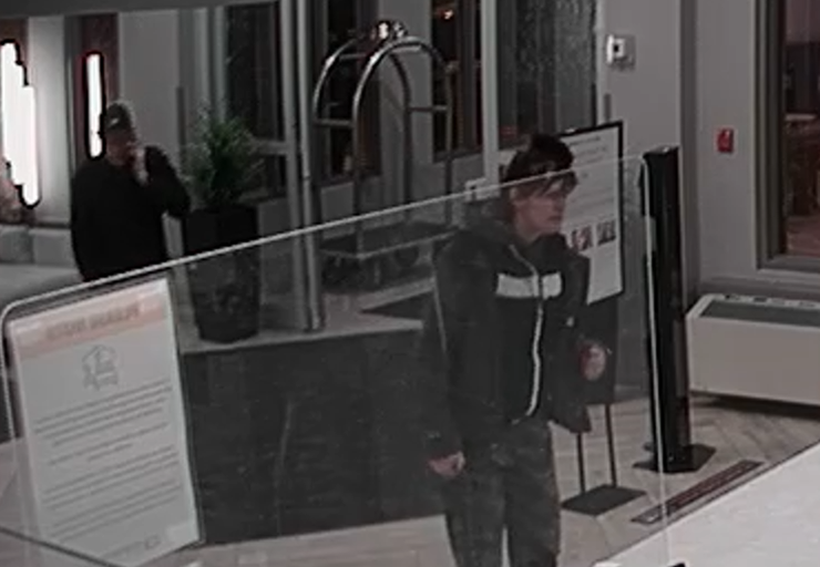 Police are trying to identify one of the suspects believed to be involved in an arson incident near the Calgary airport.