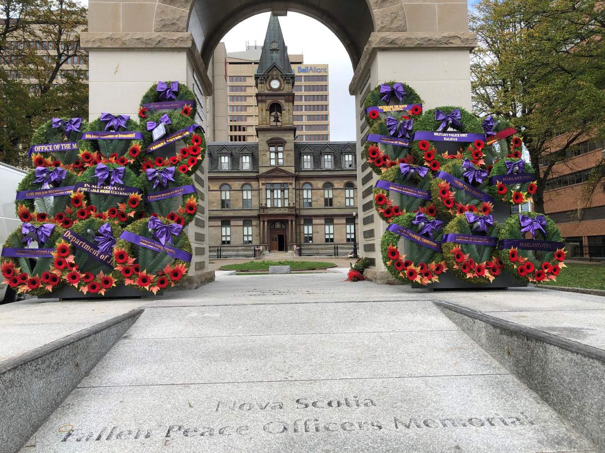 Const. Heidi Stevenson’s name was added to the Fallen Peace Officers Memorial in Halifax on Sunday.