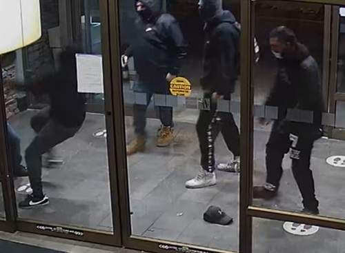 The Edmonton Police Service is looking for four suspects believed to be involved in a stabbing on Sunday, Oct. 2, 2022.