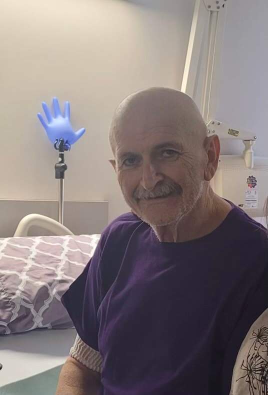 Ted Simkovich, a Londoner who has been diagnosed with chronic myeloid leukemia and, more recently, acute lymphoblastic leukemia. He is in need of a stem cell transplant after treatment.