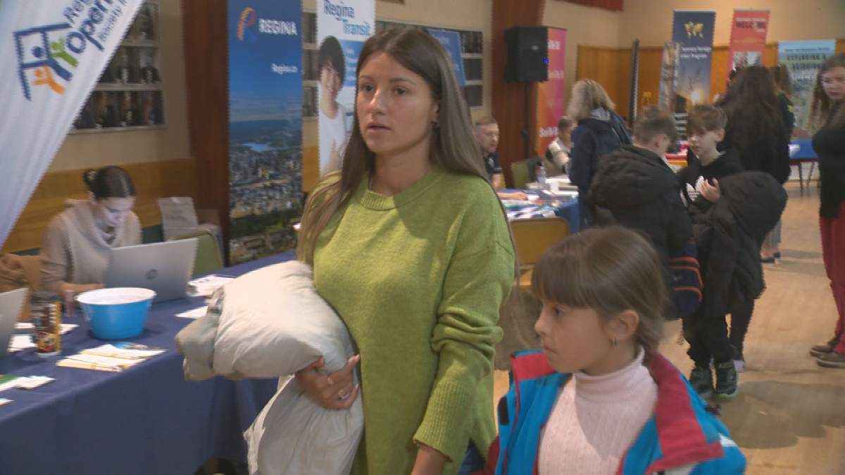 Vicktoria Ikora came from Nikolai in Ukraine and arrive din Canada on oct 26