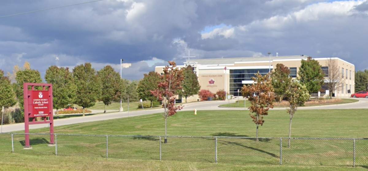 London District Catholic School Board's Catholic Education Centre on Wellington Road.