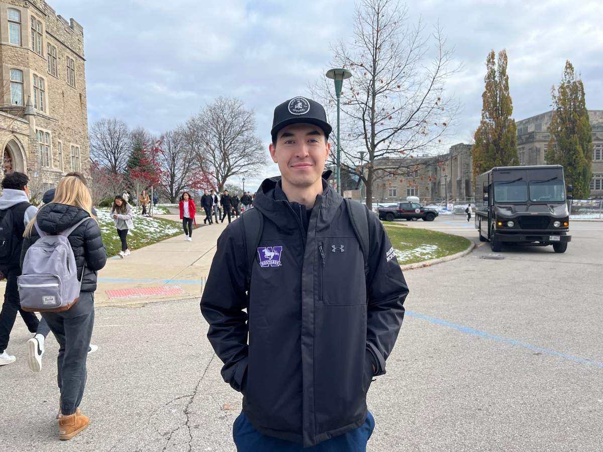 Fourth-year Ivey Business School student Tiger McDonald.