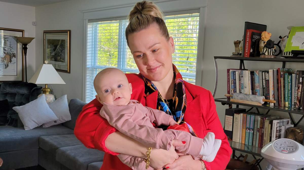 Meghan MacDonald with her daughter, Madilyn.
