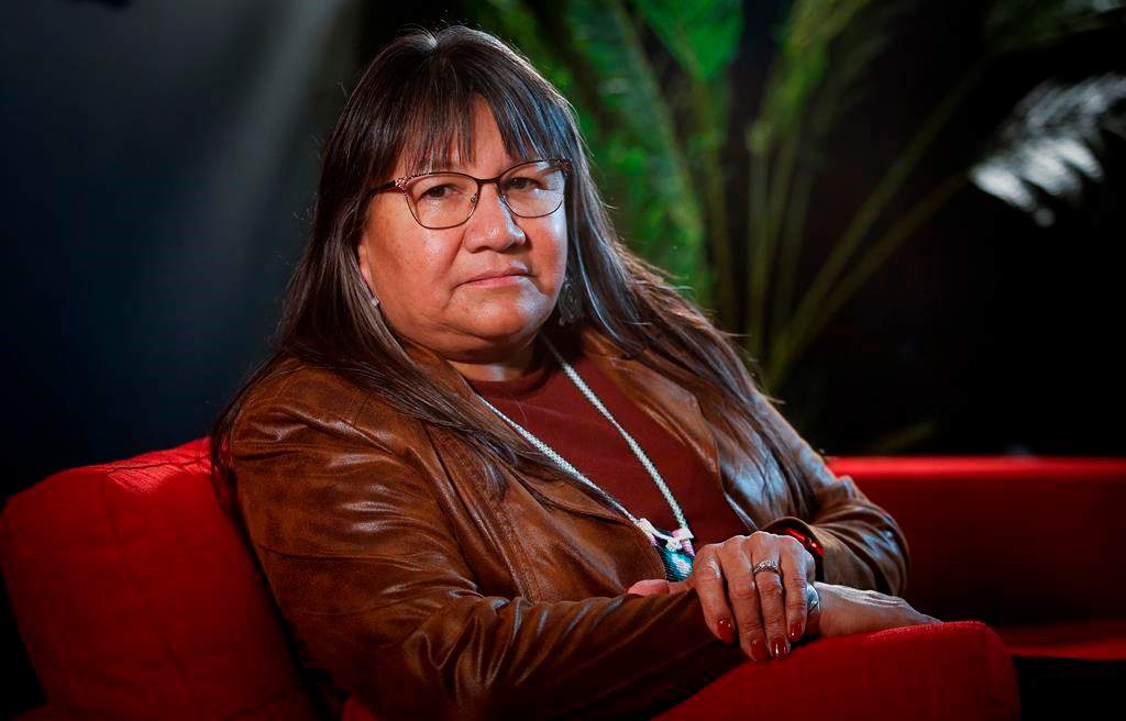 Sherry Gott, Manitoba Advocate for Children and Youth, is photographed at her office in Winnipeg, Thursday, October 20, 2022. 