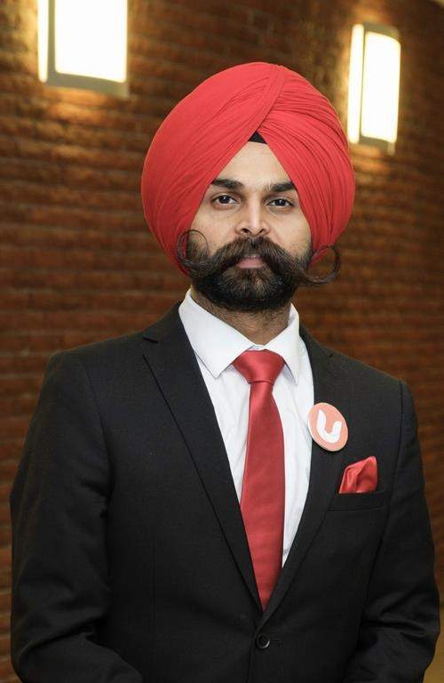 Cape Breton University Students’ Union president Damanpreet Singh poses for a May 2022 handout photo.