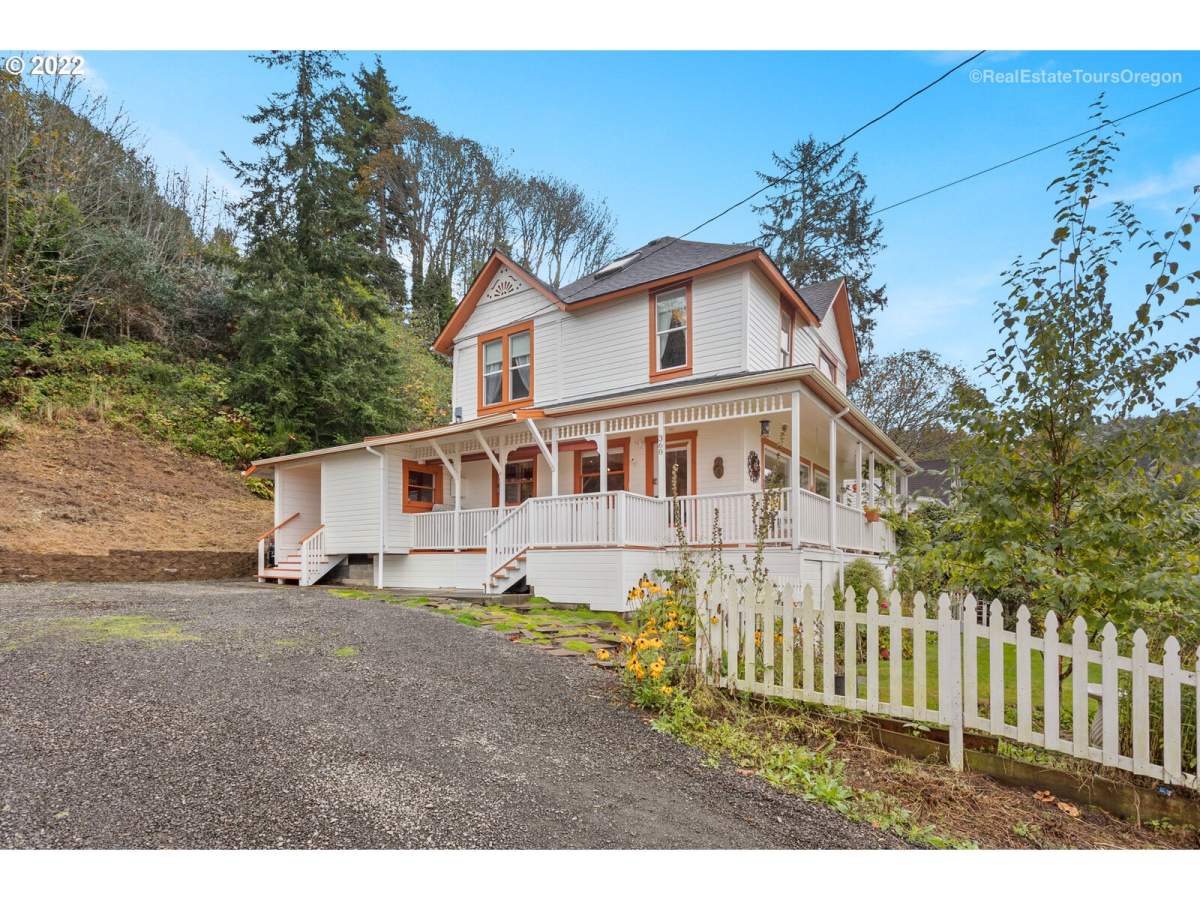The exterior view of "The Goonies" home.