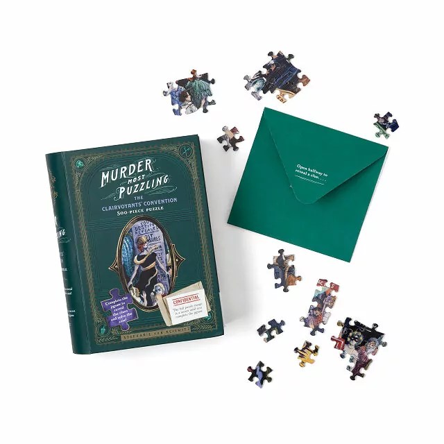 A murder mystery puzzle