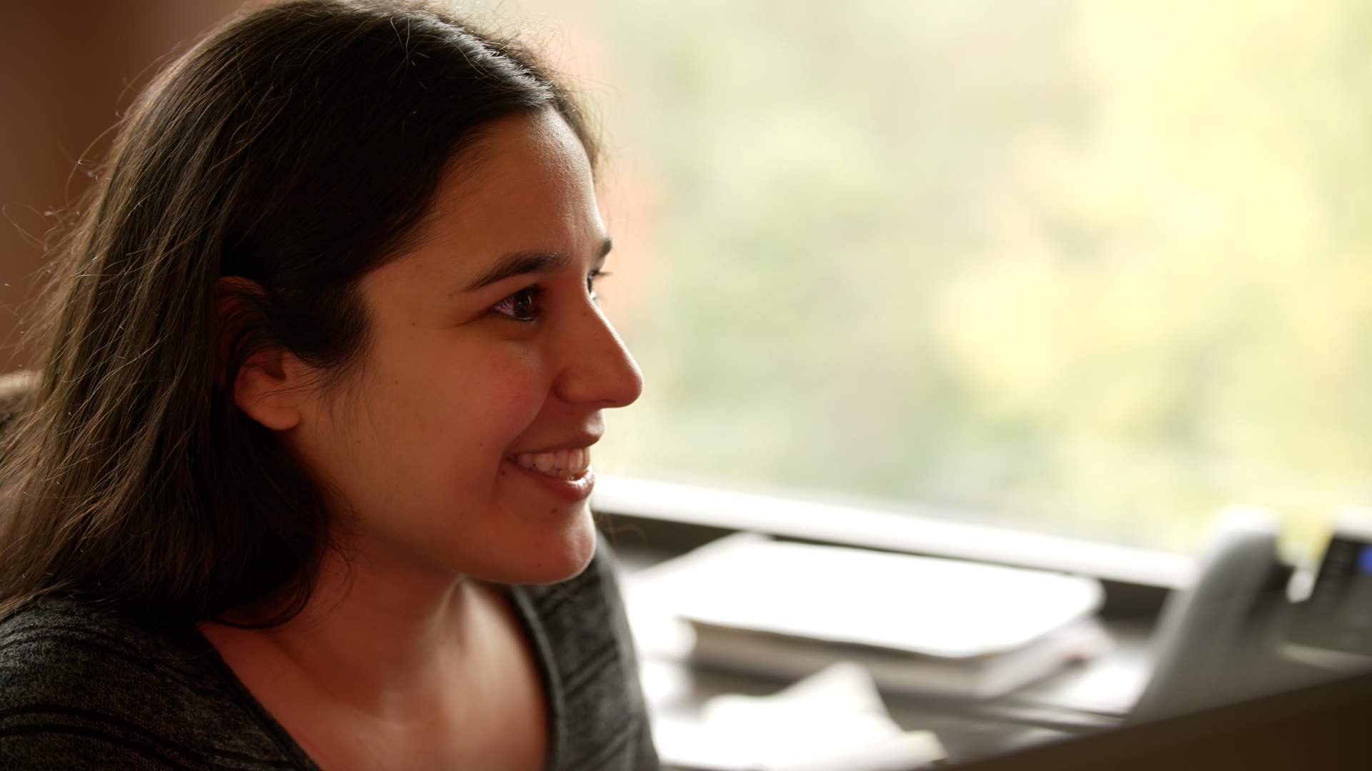 Science Visual Developer, Alyssa Pagan translating infrared images from Webb to colours we can see.