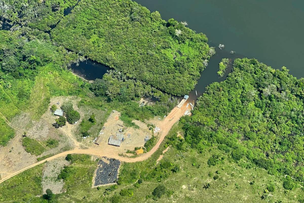 Amazon Deforestation Road