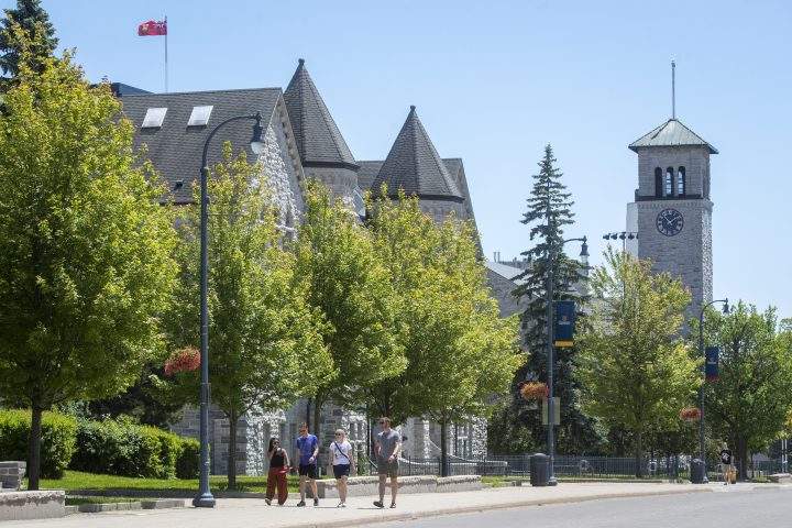 Queen's University campus is pictured in Kingston, Ontario on Tuesday, June 14, 2022. 