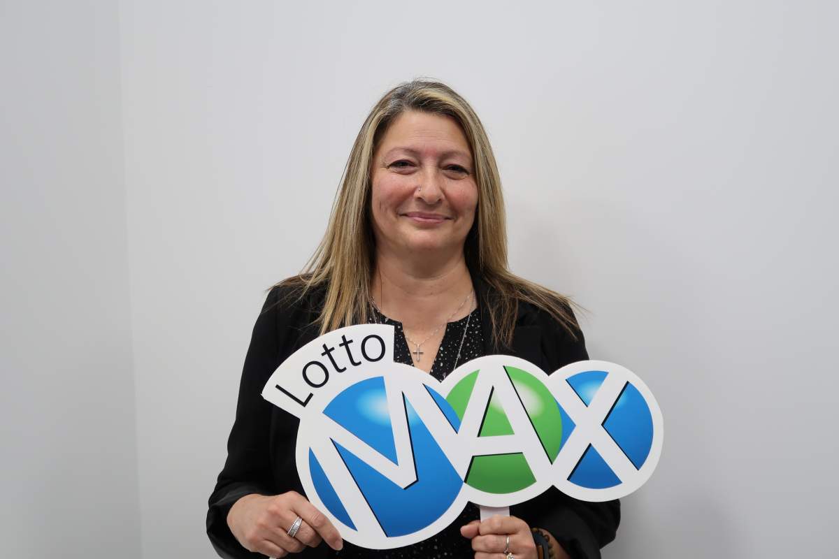 Diane Hebert from Lorette, Man. says she was at first skeptical when a caller told her she'd won $1 million through LOTTO Max.
