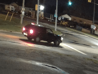 Police are asking anyone with information about this vehicle to contact them.