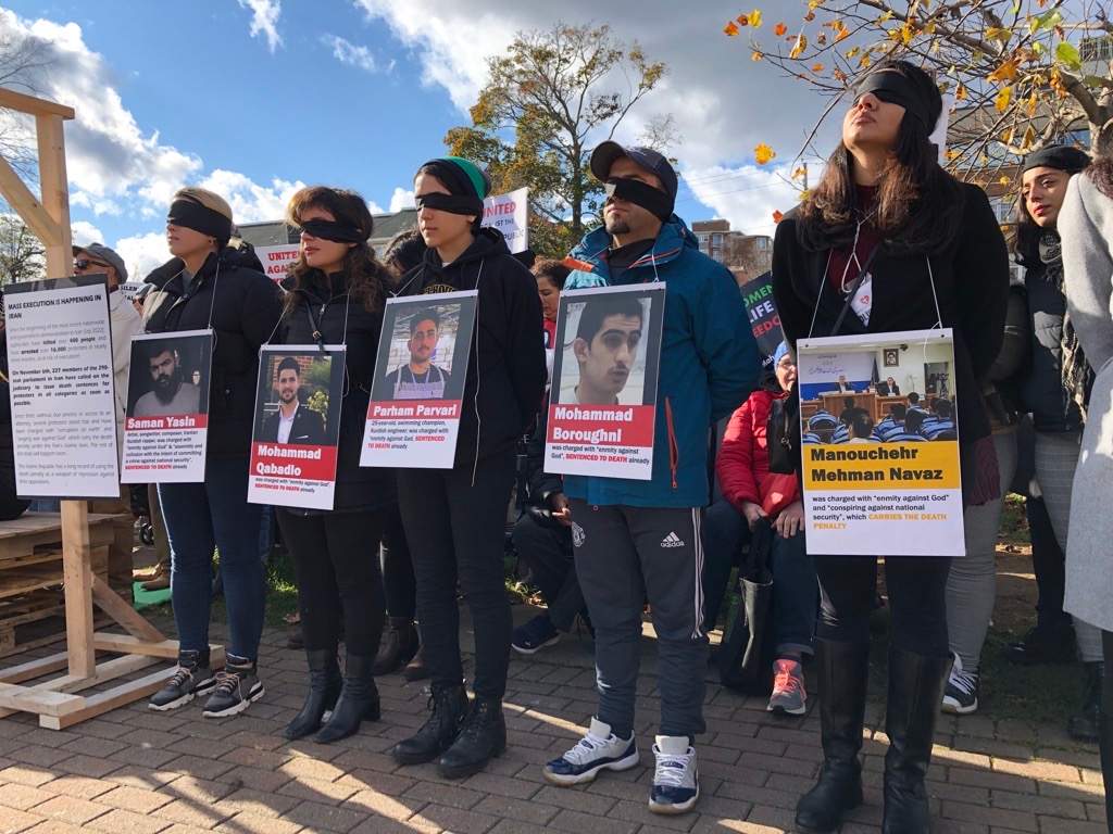 Demonstrators said they wanted to be the voices for those who have had their voices suppressed.