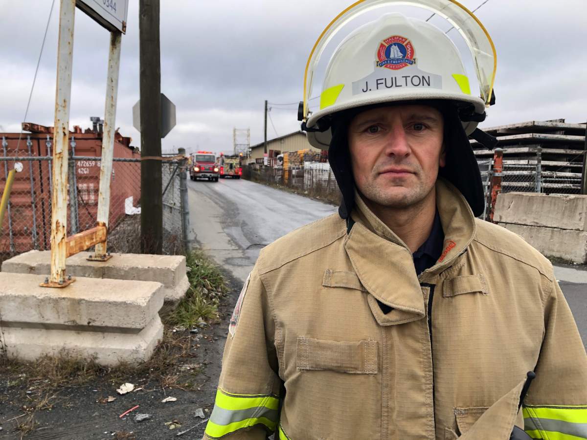 Joe Fulton, acting district chief with Halifax Regional Fire and Emergency, said crews are expected to be at the scene for a while.