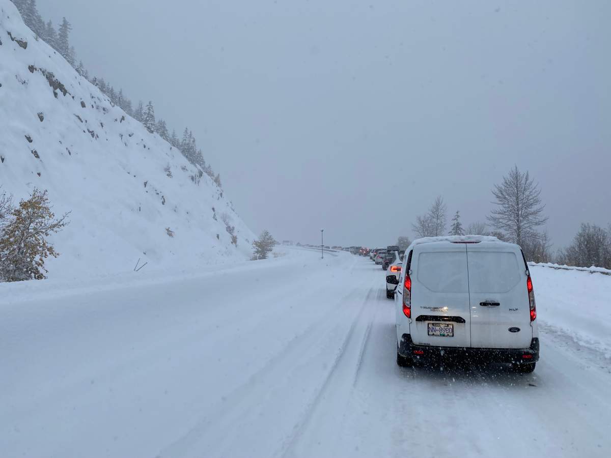 Nov 7, 2022 Coquihalla Closure
