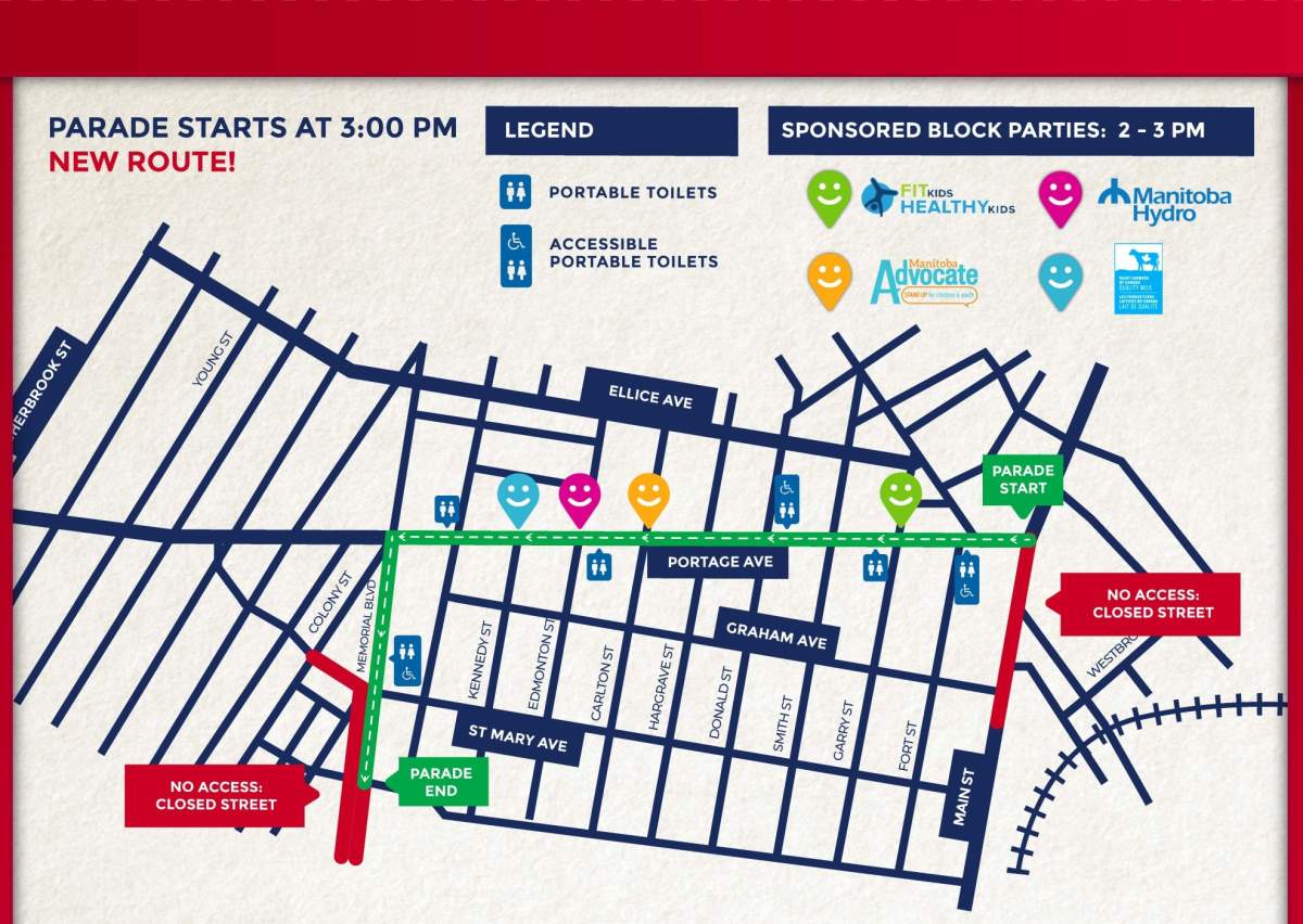 Winnipeg’s Santa Claus parade runs Saturday.