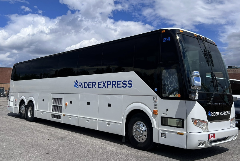 Rider Express will be offering a new route from Toronto to Ottawa with a stop in Peterborough.
