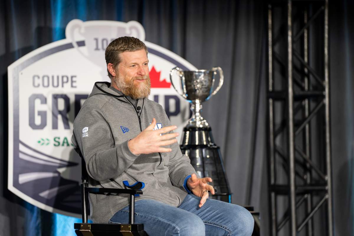 Mike O’Shea has won back-to-back Grey Cup’s with the Winnipeg Blue Bombers and he is looking for a third on Sunday.