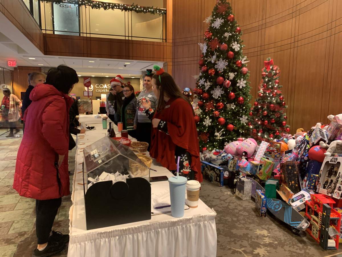The 22nd annual Tiny Tim charity breakfast took place Wednesday morning at the Coast Capri Hotel in Kelowna.