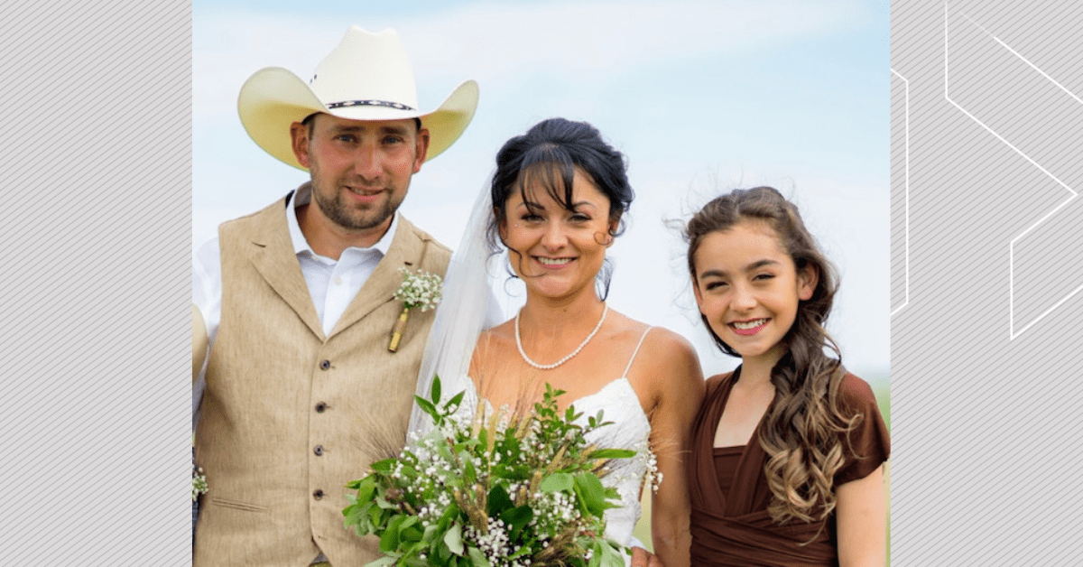 Sean Erickson along with Jayme and her daughter Montana.