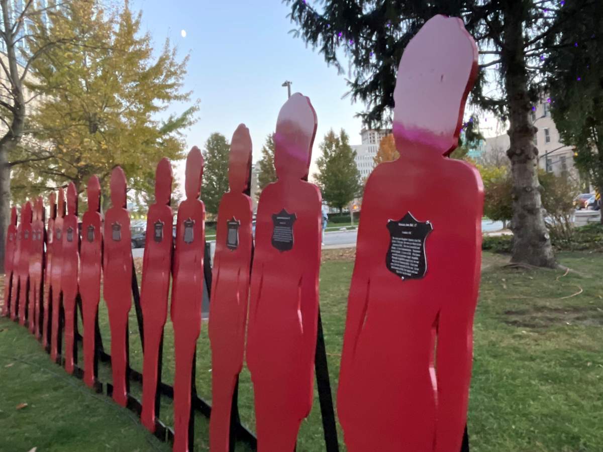 15 Silent Witnesses showcased in Victoria Park.