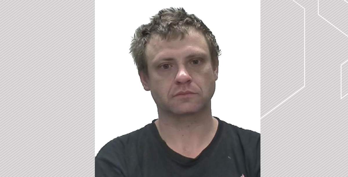 Jeremy Toth, 26, is wanted for multiple charges of stolen property.