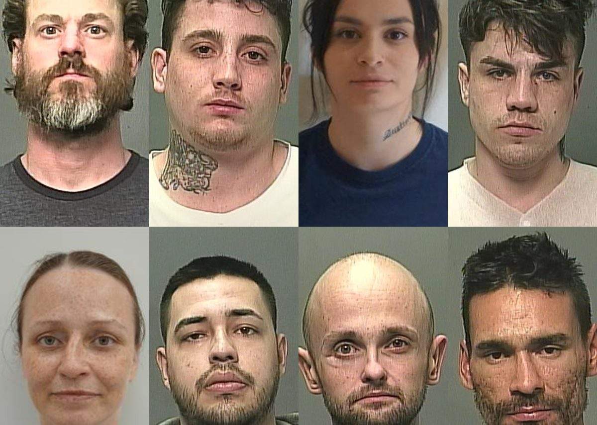 Winnipeg's most wanted: Bodnarchuk, Dykun, Flett, Glow, Kirton, Langeneau, Shoell, Woodhouse.