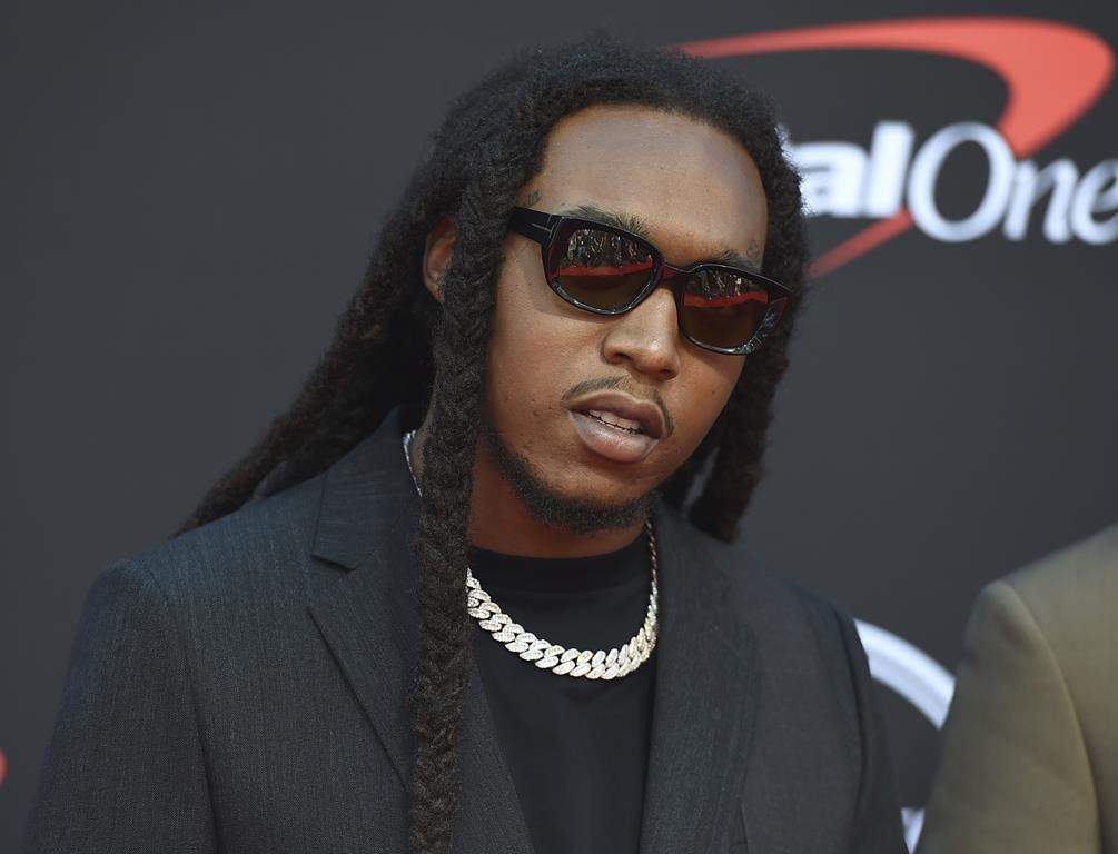 Takeoff arrives at the ESPY Awards in Los Angeles on July 10, 2019.