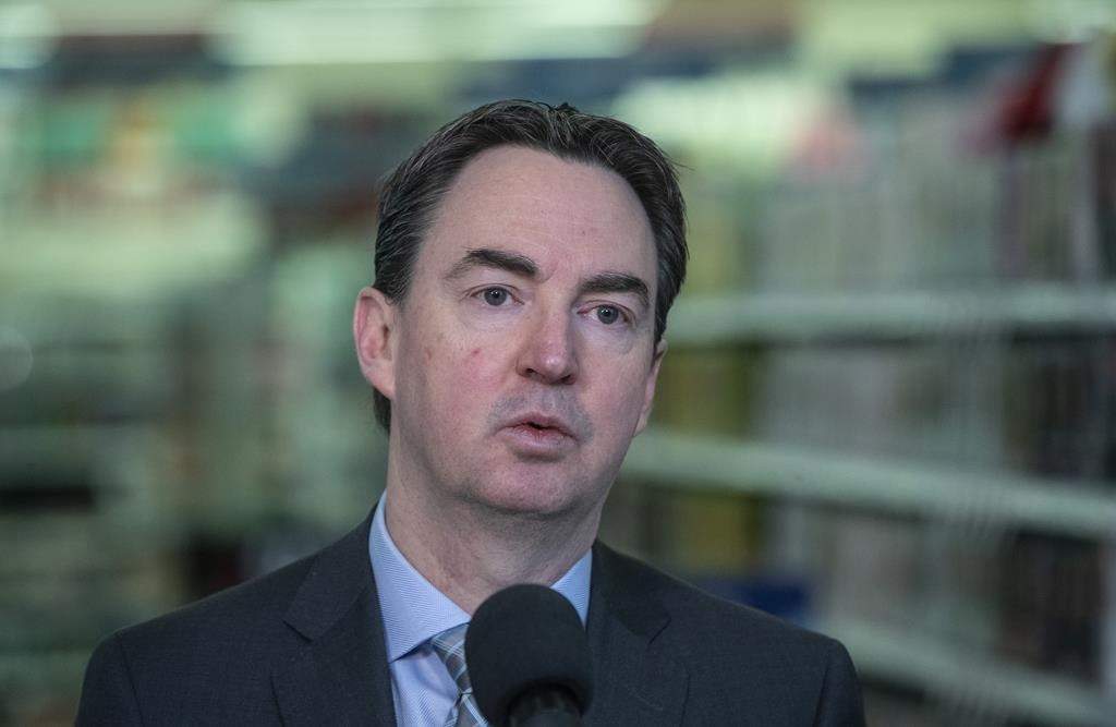 Copping addresses the children’s medication shortage in Edmonton, on Tuesday, Dec. 6, 2022. The Alberta government will inject $312 million to expand surgical capacity in the province in the next 12 months. THE CANADIAN PRESS/Jason Franson.