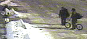 Edmonton police need help identifying these two men, suspects in what's believed to be a hate-motivated assault on a woman on Dec. 10, 2022, between 4:30 p.m. and 5 p.m. in the area of 114 Avenue and 135 Street.