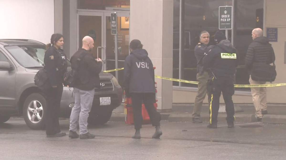 A victim services official was also at the scene Friday morning.