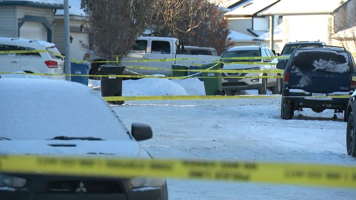 Calgary police said one man is dead after what's believed to be a targeted shooting in the southeast community of Douglasdale on Dec. 15, 2022.