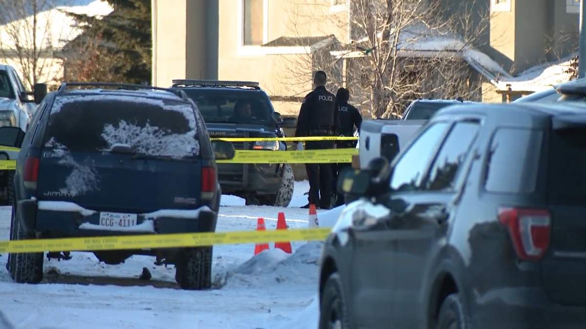 Calgary police said one man is dead after what's believed to be a targeted shooting in the southeast community of Douglasdale on Dec. 15, 2022.