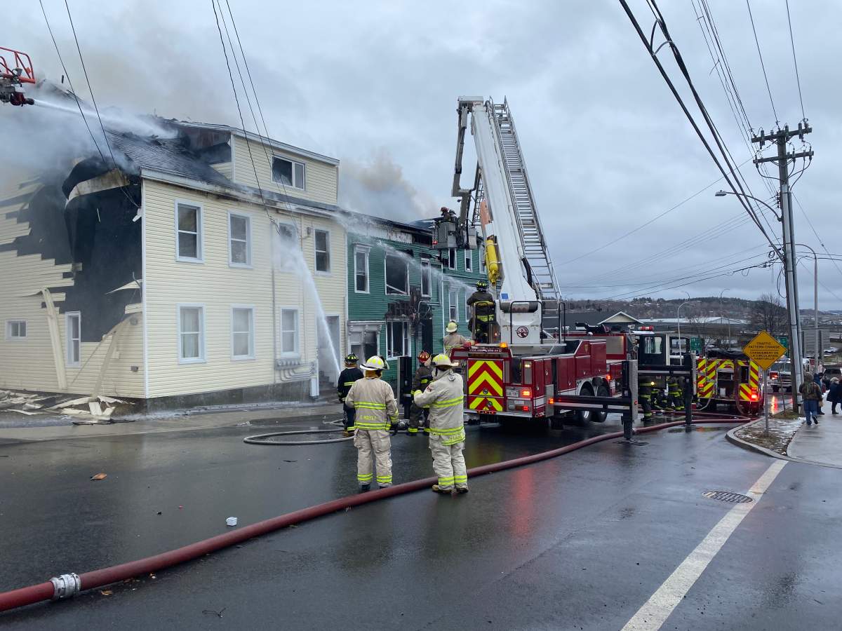 In December, a fire on Waterloo Street in Saint John decimated several apartment buildings.