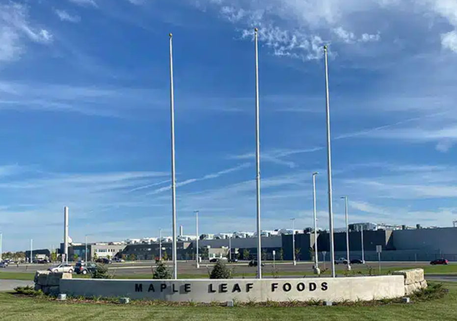 Production at the new Maple Leaf Foods' London, Ont., facility began this week in the new state-of-the-art, 640,000-square-foot fresh poultry facility at 1577 Wilton Grove Rd., equalling approximately 11 football fields in size and costing a total of $772 million.