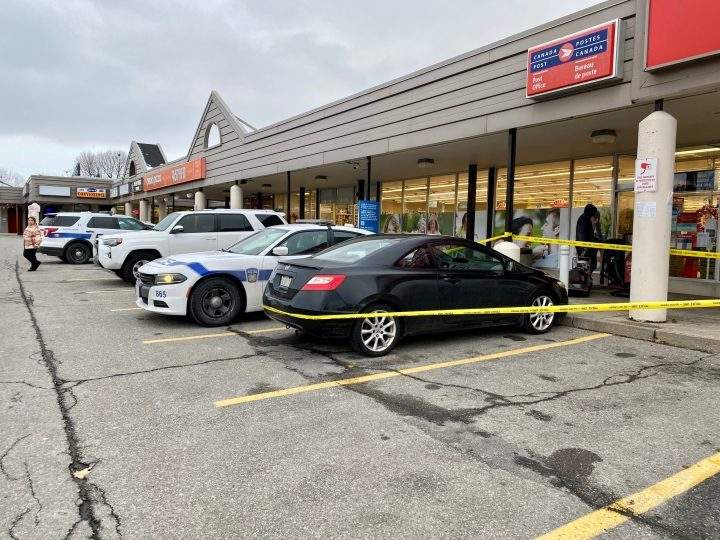 Police on the scene of a stabbing in Brampton reported on Dec. 17.