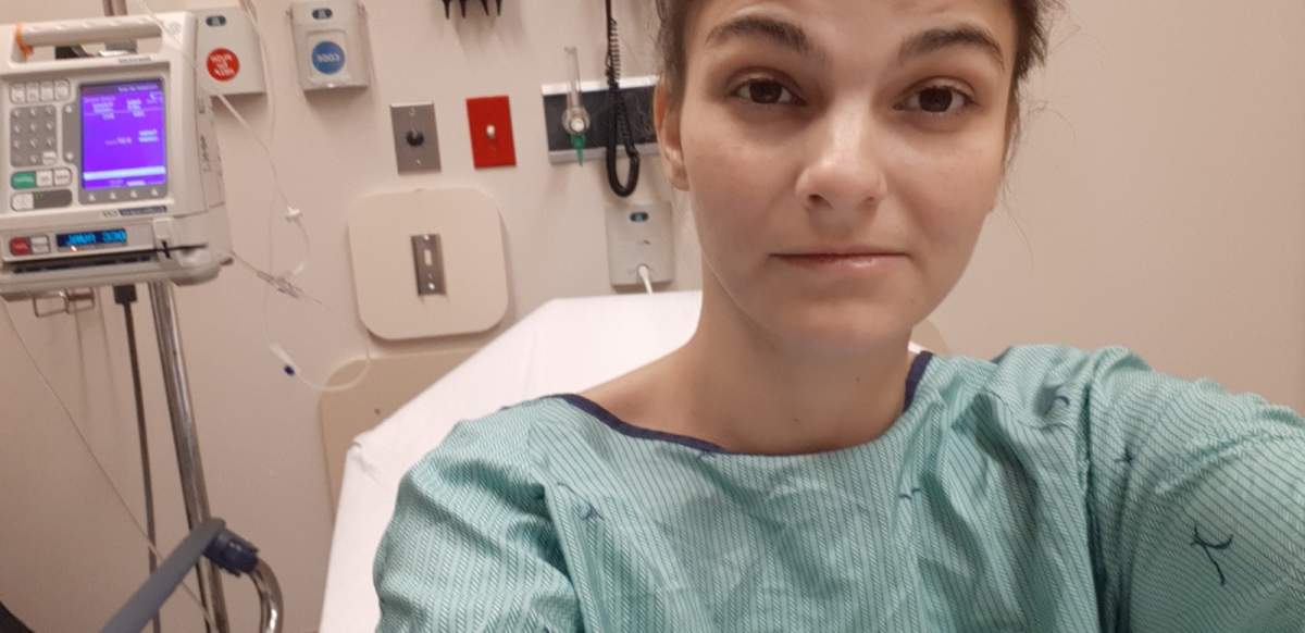 Bianca Gallant said she waited more than 14 hours with severe stomach pain before getting care at the Dr. Georges-L.-Dumont University Hospital Centre in Moncton.