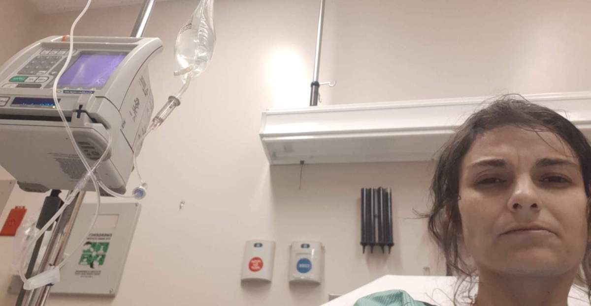 Gallant said she still doesn’t know where the bleeding was coming from.