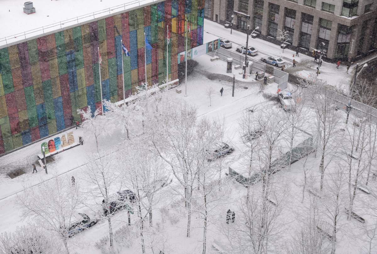 Canada snow storm