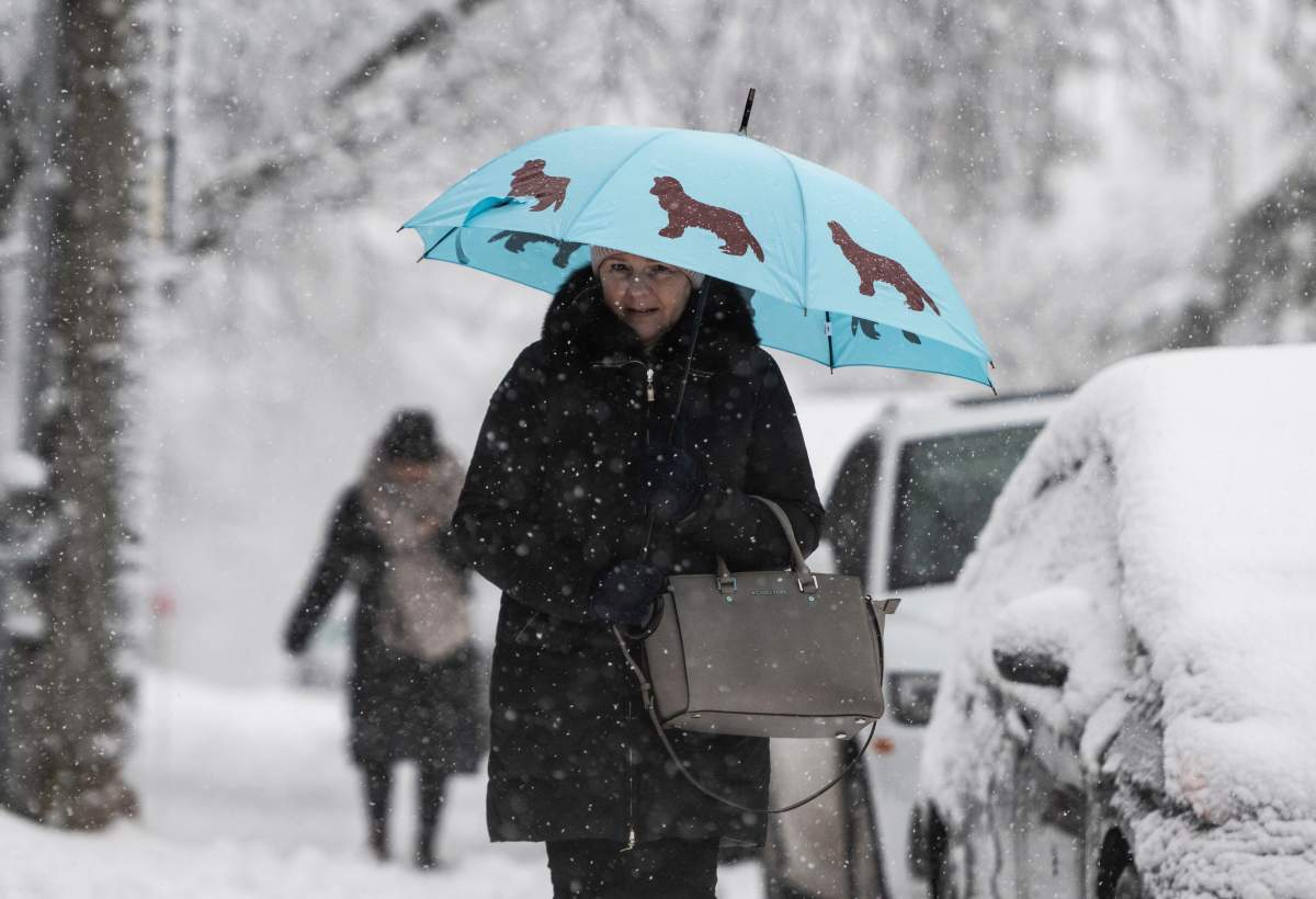 Canada snow storm
