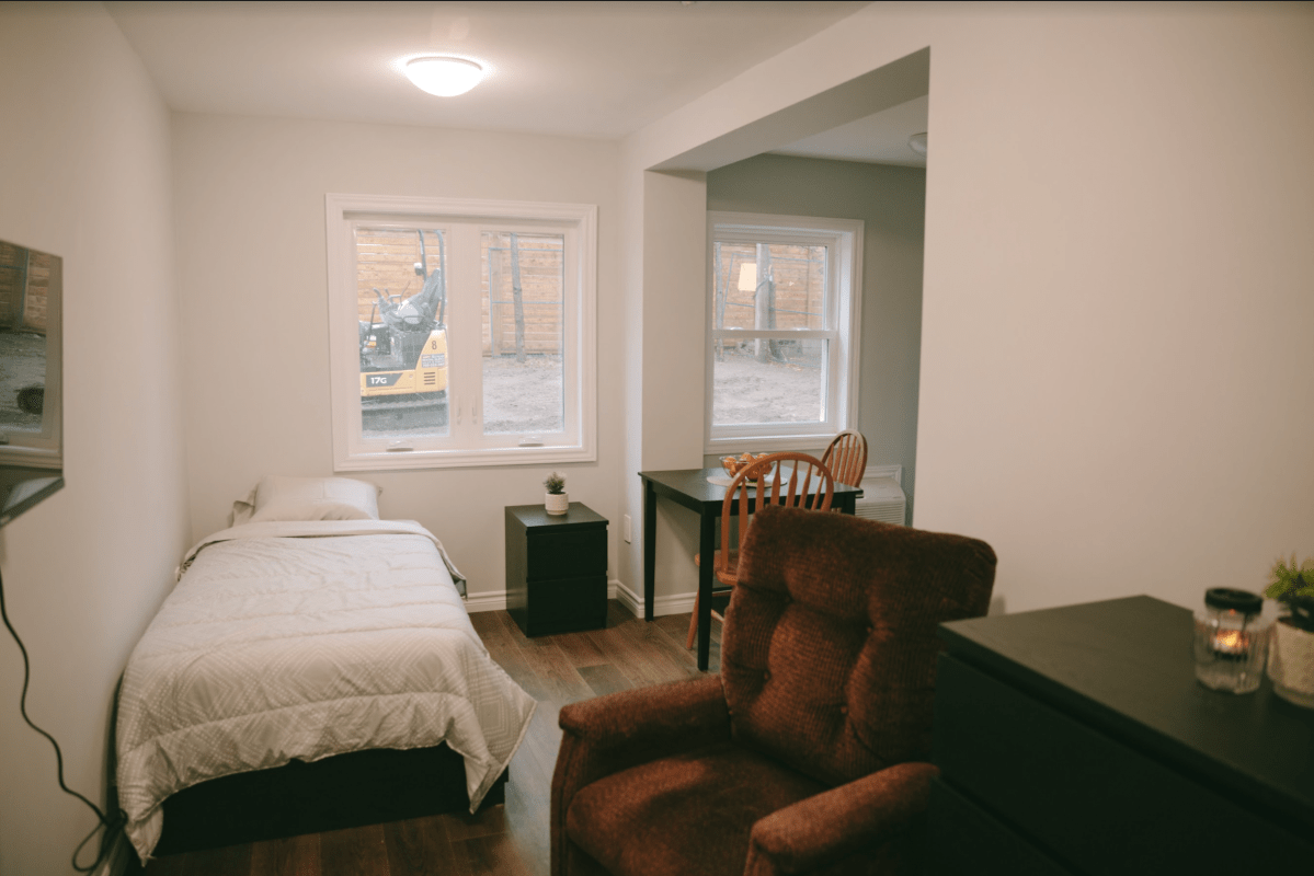 New apartment in Lucy’s Place expansion in Barrie, Ont.