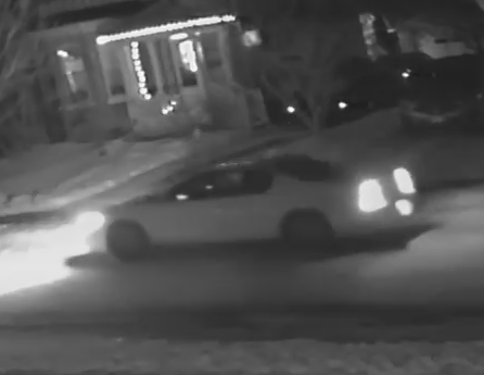 According to police, the suspect fled the scene in a white vehicle, described as possibly being a Chevrolet Monte Carlo.