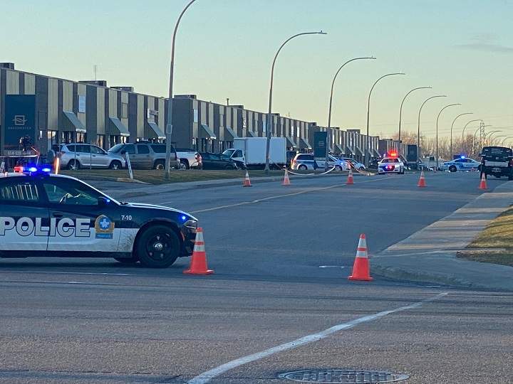 Montreal police are investigating after a man in his 40s was killed, possibly with a sharp object, on Tuesday afternoon. Dec. 13, 2022.