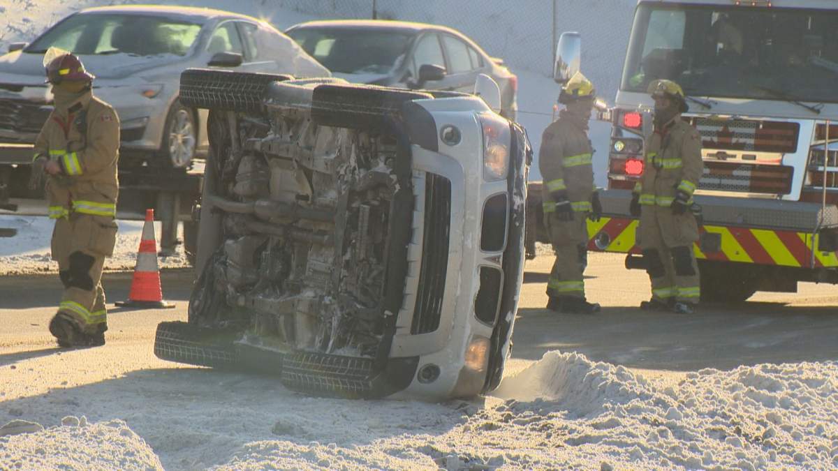 Winter storm causes chaos on Regina roadways - image